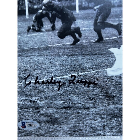 Charley Trippi Signed 8x10 NFL Chicago Cardinals Authentication F70613 - Picture 2 of 4